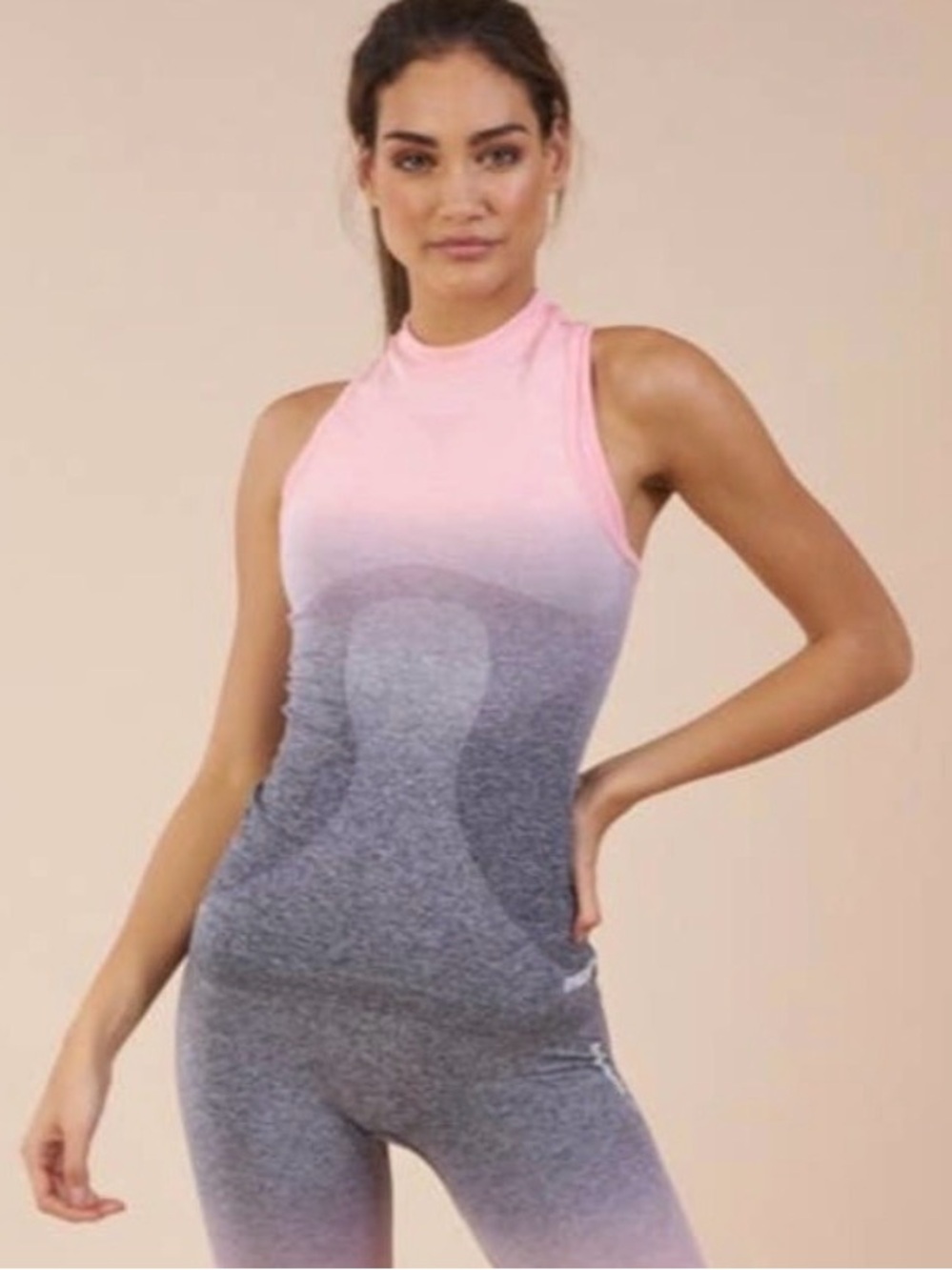 Gymshark seamless vest racerback tank top medium